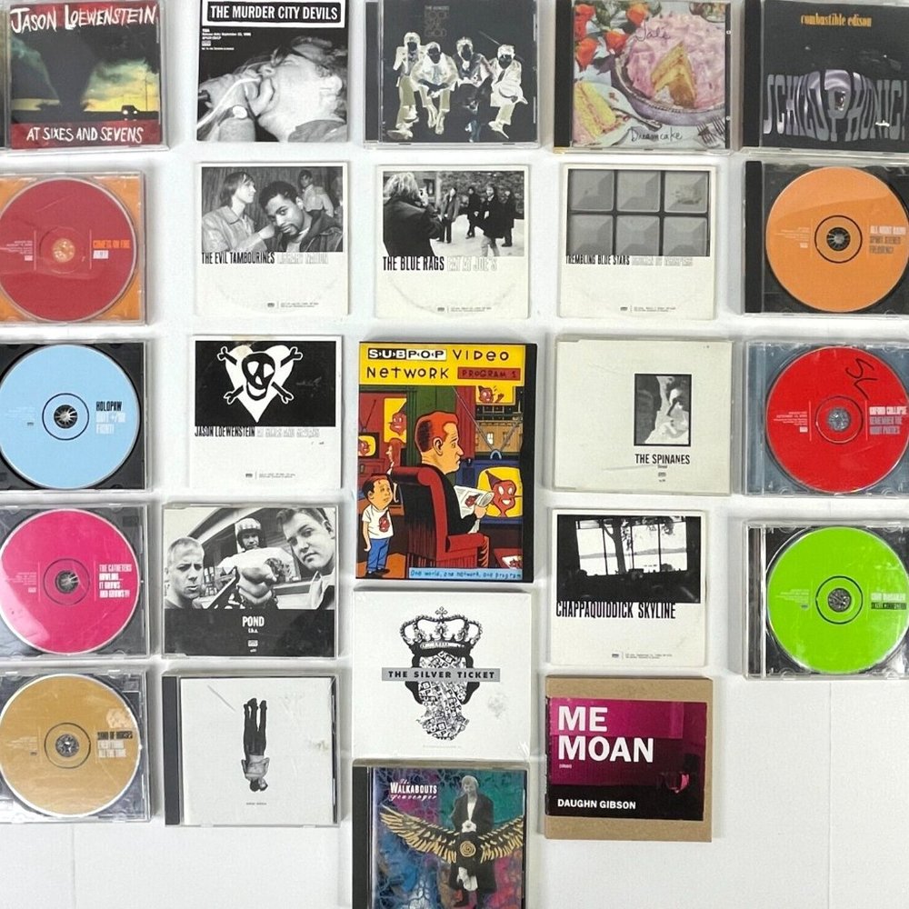 Sub Pop 24 Promo CD DVD Bundle Pond Jale Band Horses Spinanes Makers Walkabouts